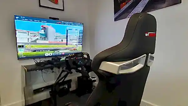 Racing Simulator while you wait at GAD Tuning